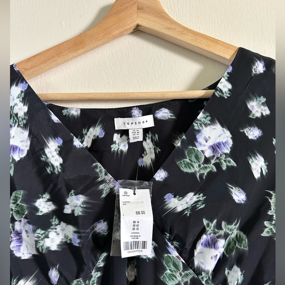 Topshop Floral Mini Dress nwot - Picture 8 of 8